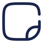 Sticker Square SVG Icon